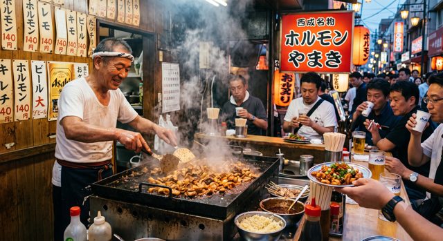 🧄 西成「やまき」風ホルモン焼きの再現レシピ